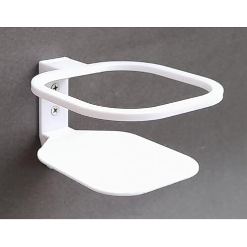 Makerv Wall Mount Bracket For Tp-Link Deco M4/E4 Mesh Wifi Router - Wall Stand/Holder, Plastic, Screw Mount, Pack Of 2