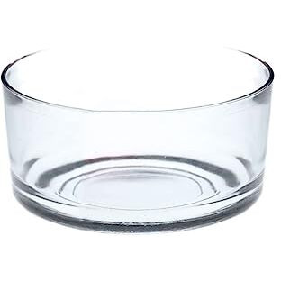 Feelopie Freezowarm Heavy Glass Bowl With Lid||Transparent Glass||Use For As A Mixing And Serving Bowls Set For Cereal,Salad,Rice,Soup,Pasta,Snack [Set Of 6,Multicolor,785M]