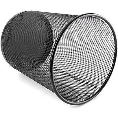 Tied Ribbons Metal Mesh Big Size Dustbin For Kitchen Living Room Office Use Room Small Rooms(Set Of 4, Black,Metal Mesh)