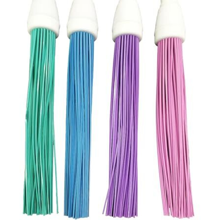 Freshome Heavy-Duty Kharata Plastic Broom | 300 Gm | 20 Inches With 60 Bristles | For Cleaning Floor And Bathroom, Wet & Dry Cleaning | Fiber Broom Hard Bristle (Pack Of 2)