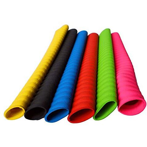 Toyshine Rubber Cricket Bat Grips For Better Shock Absorption, Extra Cushioning For A Soft Touch, Pack Of 6 Color May Vary (Sstp)