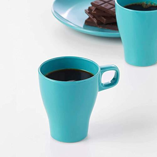 Ikea Stoneware Coffee Mug (250Ml, Turquoise)