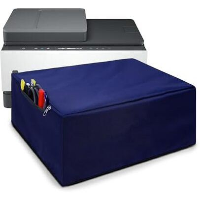 Alifiya Dust Proof Washable Printer Cover For Hp Smart Tank 750 / 790 / 9010 Multi Function Inkjet Printer - Blue