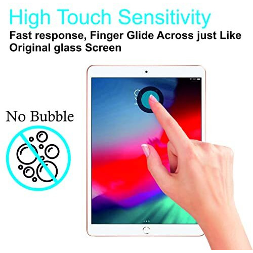 Youth Mobi Tempered Glass Screen Guard Protector Compatible For Apple Ipad Pro 10.5" 2017/Ipad Air 3Rd Generation 2019 (Transparent)