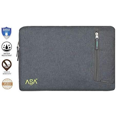 Asa Global Solution Fabric 16 Inches For Gaming Laptop Sleeve With Shock And Water Resistance, Design, Main Utility Pocket