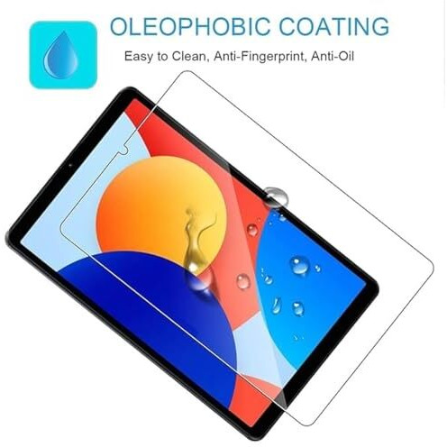 Spcore Tempered Glass Screen Protector For Xiaomi Redmi Pad Se 4G 2024 (8.7 Inch) [Scratch Resistant] [Easy Installation] [Bubble Free] [1-Pack]