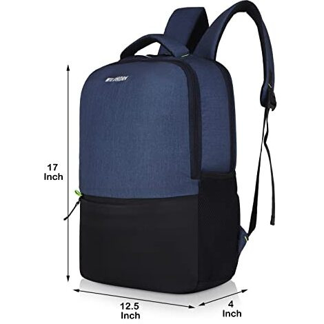Wildhorn 31L Standard 3 Compartment Backpack For Men/Women I Waterproof I Fits Upto 15.6" Laptop I Travel/Business/College Bookbags Multicolored