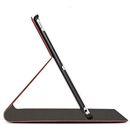 Proelite Smart Deer Flip Case Cover For Samsung Galaxy Tab A7 10.4 Inch Sm-T500/T505/T507, Wine Red