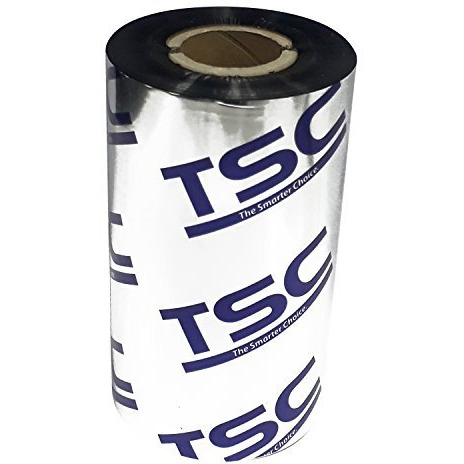 Tsc Thermal Transfer Barcode Wax Ribbon For Label, Tag, Barcode Printing Wax (Ewx - 110Mm X 300M)