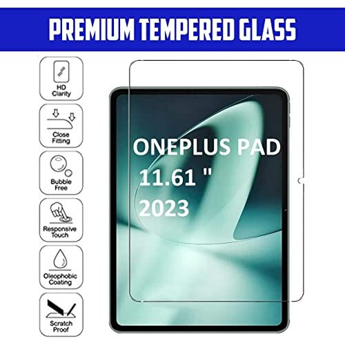 Youth Mobi Tempered Glass Screen Protector Guard For Oneplus Tablet Pad 11.61 Inch [Pack Of 1]