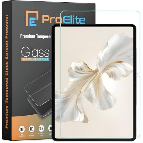 Proelite Tempered Glass Screen Protector For Honor Pad 9 12.1 Inch Premium Tempered Glass Screen Protector For Honor Pad 9 12.1 Inch
