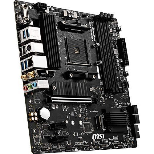 Msi B550M Pro-Vdh Wifi Ddr4, M.2, Usb 3.2 Gen 1, Front Type-C, Wi-Fi, Hdmi, Micro Atx Gaming Motherboard Amd Ryzen 5000 Series Desktop Processors