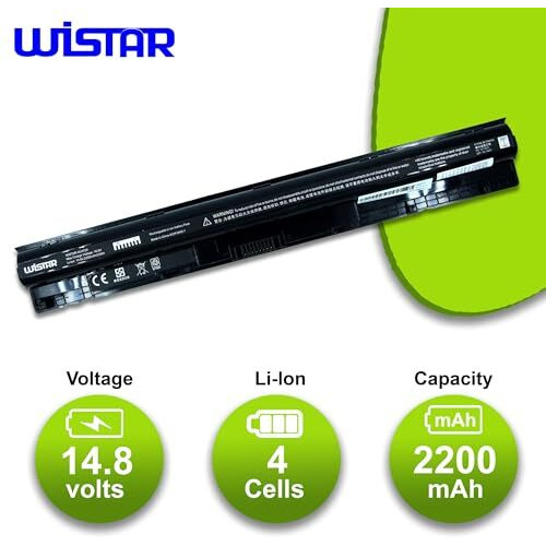 Wistar Type M5Y1K Battery For Dell Inspiron 15 5000 3000 Series 5566 5555 5558 5559 5758 3567 3551 3552 3558 14 3451 3452 3458 5458 17 5755 5758 5759 Gxvj3 Hd4J0 Wkrj2 Vn3N0 P51F P47F P63F P64G