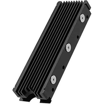 Zorbes M.2 Ssd Heatsink, Aluminum M.2 2280 Ssd Heatsink With Thermal Silicone Pad For Pc / Ps5 M.2 Pcie Nvme Ssd Or M.2 Sata Ssd