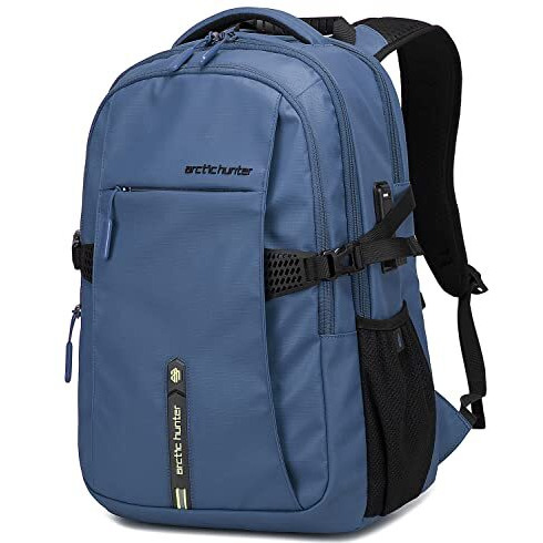 Arctic Hunter Backpack For Men Women 30L Office Casual Laptop Backpack 15.6-Inch Laptop Pocket Water-Resistant Multi-Pockets Sleek Smart College Backpack With Usb Port Ykk Zipper