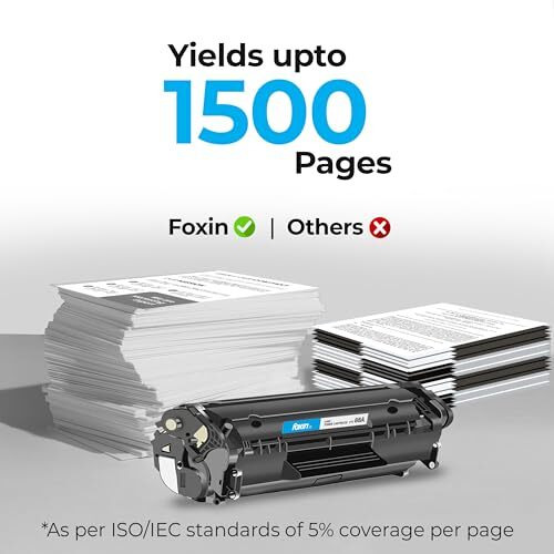 Foxin Ftc 88A Laser Toner Printer Cartridge Compatible For Hp Laserjet Printer P1007, P1106, P1108, P1008, M1213Nf, M1136Mfp, M1216, Mfp M1218Nfs, M128Fw Mfp M128Fn, Mfp M226Dw, M226Dn, Black-Set Of 4