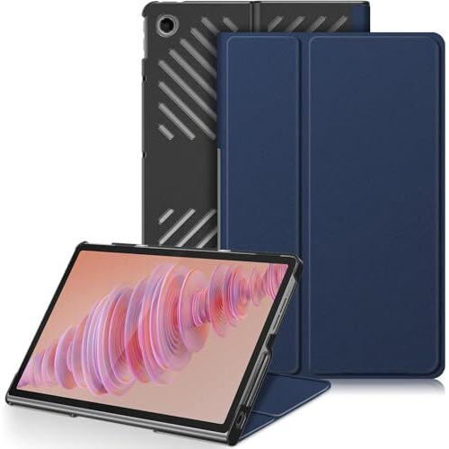 Proelite Cover For Lenovo Tab Plus 11.5 Inch Case Cover, Smart Pu Leather Flip Case Cover For Lenovo Tab Plus 11.5 Inch, Dark Blue