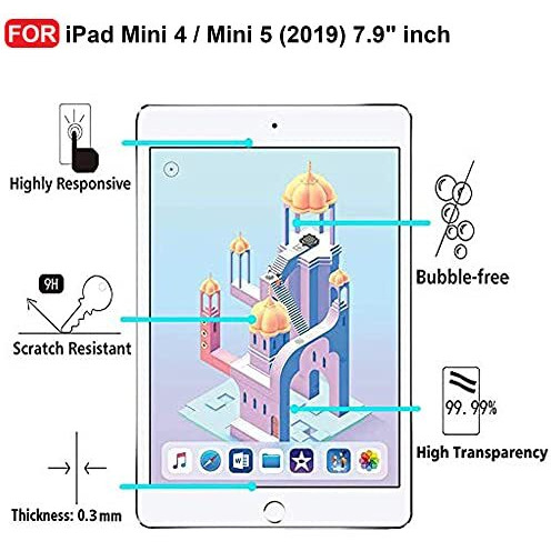 Cedo Ipad Mini 4 / Mini 5 (7.9 Inch) Tempered Glass | Screen Protector Clear Tempered Glass For Ipad Mini 4Th (2015) / Mini 5Th (2019) (7.9 Inch)