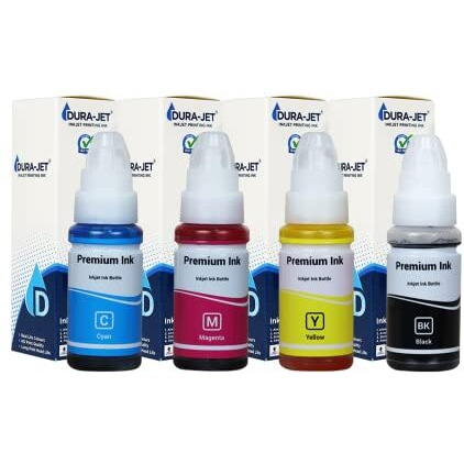 Dura-Jet 790 Compatible Refill Ink For Canon G2010, G2000, G1010, G1000, Gm2070, G3010, G3000, G4010, G4000 Ink Tank Printer - Compatible Ink Bottle For Canon 790 Ink Code (70Gm X C/M/Y/K) Bottles - 502867