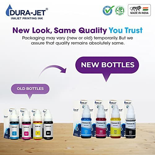 Dura-Jet 790 Compatible Refill Ink For Canon G2010, G2000, G1010, G1000, Gm2070, G3010, G3000, G4010, G4000 Ink Tank Printer - Compatible Ink Bottle For Canon 790 Ink Code (70Gm X C/M/Y/K) Bottles - 502867
