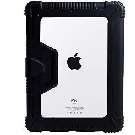 Proelite Rugged Shockproof Armor Smart Flip Case Cover For Apple Ipad 9.7" 2017 2018 5Th Gen/6Th Gen Air 1 Air 2 Pro 9.7 (A1893/A1954) With Pencil Holder