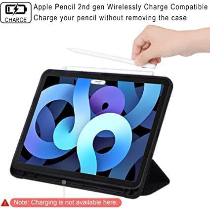 Proelite Case Cover For Ipad Air 11 Inch M3/M2 2025/2024, Air 5Th/4Th Gen 10.9 Inch, Smart Flip Case For Ipad Air 11/ Air 5Th/4Th Gen With Pencil Holder [Auto Sleep/Wake] With Stylus Pen - Hippy