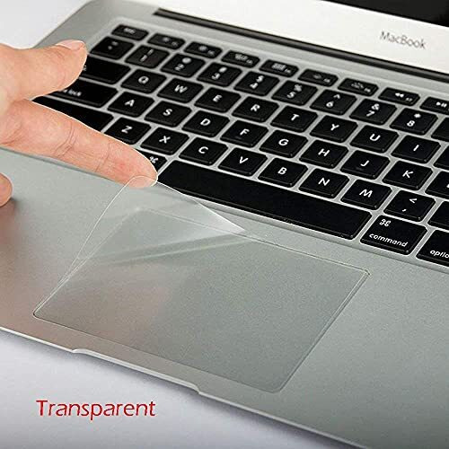 Saco Matte Finish Laptop Touchpad Protector Compatible For All Laptops (Clear, 158 X 98 Mm) - Transparent