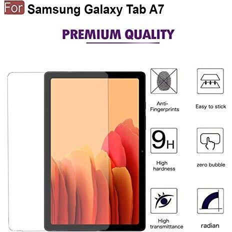 Cedo Samsung Tab A7 (10.4 Inch) Tempered Glass | Screen Protector Clear Tempered Glass For Samsung Galaxy Tab A7 10.4Inch (2020)- Sm-T500/T505