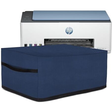 Cranique Dust Proof Printer Cover For Hp Smart Tank All-In-One 580 / 581 / 585 (Blue)