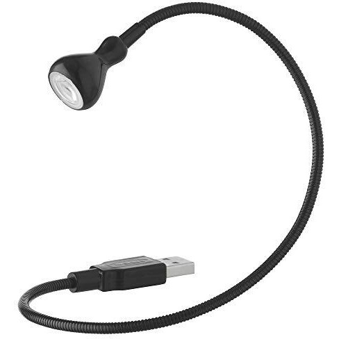 Ikea Led Black Usb Adjustable Lamp For Laptop, Power Bank, Pc, Keyboard, Pack Of 1(Abs Plastic)