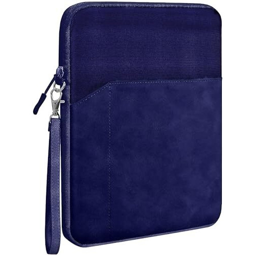 Proelite Polyester Tablet Sleeve Case Cover 12" To 13" Tablets For Samsung Galaxy Tab S7 Plus/S8 Plus/S9 Plus/S7 Fe 12.4", Apple Ipad Pro 12.9",Lenovo Tab P12, Microsoft Surface Pro 4/5/6/7/8/9, Navy