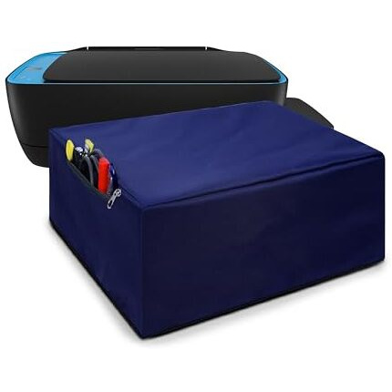 Alifiya Dust Proof Washable Printer Cover For Hp 419 / 410 All-In-One Ink Tank Wireless Color Printer - Blue
