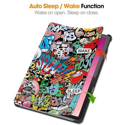 Proelite Cover For Lenovo Tab M11 11 Inch Case Cover, Trifold Flip Case Cover For Lenovo Tab M11 11 Inch, Hippy
