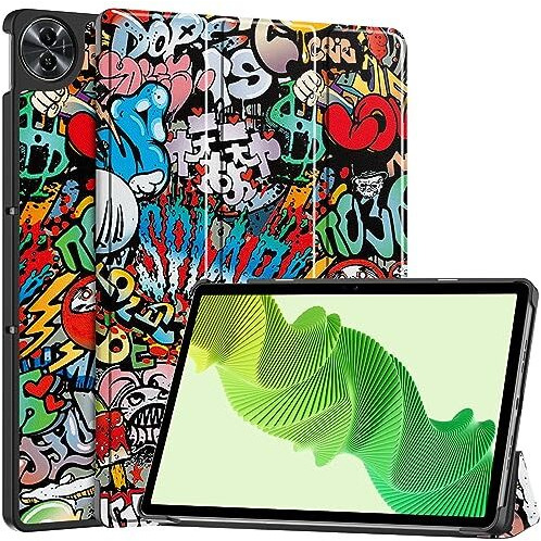 Proelite Cover For Realme Pad 2 11.5 Inch Cover Case, Slim Trifold Flip Case Cover For Realme Pad 2 11.5 Inch Tablet, Hippy