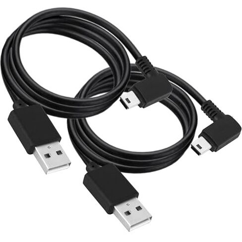 Storite 2 Pack 1.5M 90 Degree (Right Angle) Usb 2.0 A To Mini 5 Pin B Cable For External Hdds,Camera And Card Readers Black