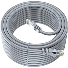 Fedus 20 Meter Heavy Duty Outdoor Cat6 Cable Weatherproof/Uv Resistant 10000Mbps Ethernet Cable Suitable For Direct Burial Installations Ethernet Patch Lan Cable,Internet Cable Network Cord D-Gray