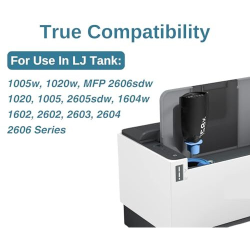 Print Page 158X Toner Cartridge (Print 5000 Pages) Compatible For Lj Tank Printers 1005W, 1020W, Mfp 2606Sdw, 1020, 1005, 1602A, 1602W, 1604W, 2602Dn, 2602Sdn, 2602Sdw, 2603Dn, 2603Sdn (Set Of 2)