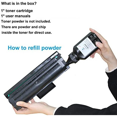 Proffisy D101S Easy Refill Toner Cartridge, Mlt-D101S Toner Cartridge Compatible With Samsung Laser Printers Ml-2160, Ml-2161 Scx-3400 Scx-3401 (Indian Version, Easy Refill)