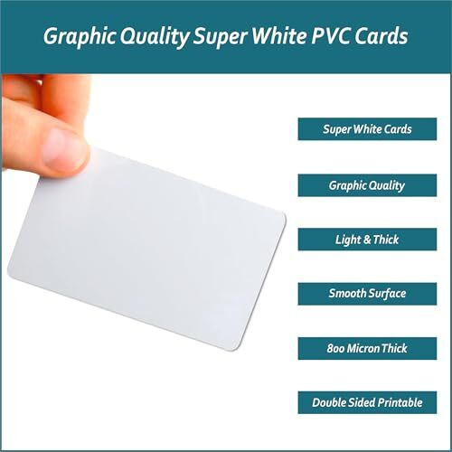 Spotink Pure White Plain Pvc Id Card Compatible For Epson Inkjet Printers Pack Of 230 Cards