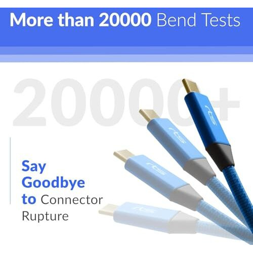 Rts Type-C To Micro B External Hard Disk Drive Hdd Cable (50Cm) Micro B To Usb C Cord 10Gbps Usb C To Portable Hard Disk Cable Compatible For Wd Seagate Hitachi Buffalo, Lacie, Ipad/Tablet, Iphone 15