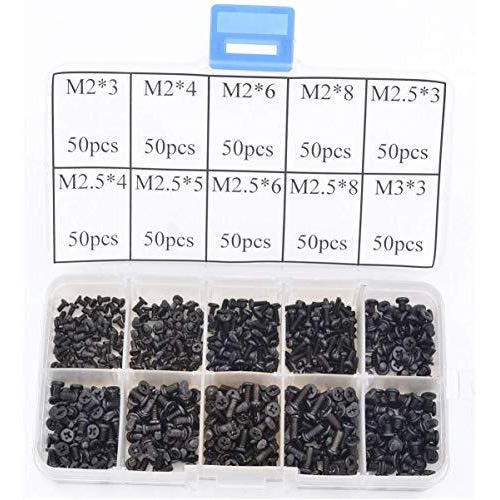 Fateh Laptop Notebook Computer Screw Set Kit 500 Pieces For Ibm Hp Dell Samsung Sony Toshiba Gateway Acer Lenovo