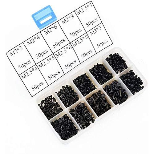 Fateh Laptop Notebook Computer Screw Set Kit 500 Pieces For Ibm Hp Dell Samsung Sony Toshiba Gateway Acer Lenovo