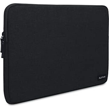 Alifiya Polyester Macbook Laptop Sleeve Bag 16 Inch (Black_L26)