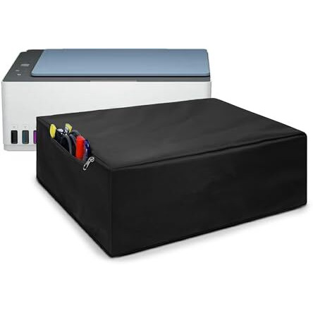 Alifiya Dust Proof Washable Printer Cover For Hp Smart Tank 585 / 525 / 520 All-In-One - Black