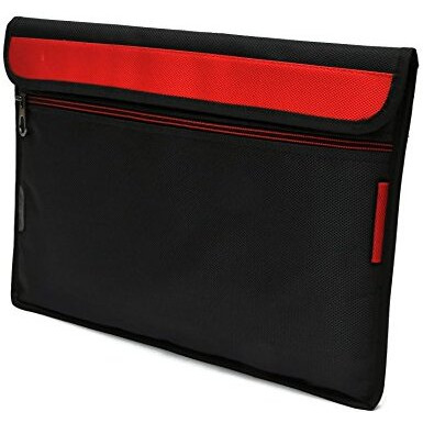Saco Soft Durable Pouch For One By Wacom Ctl 671/K0-Cx Graphic Pen Tablet -Red