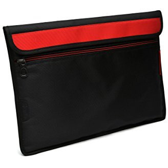 Saco Soft Durable Pouch For One By Wacom Ctl 671/K0-Cx Graphic Pen Tablet -Red