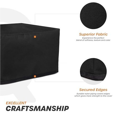 Cranique Dust Proof Printer Cover For Hp Smart Tank All-In-One 529 / 589 (Black)
