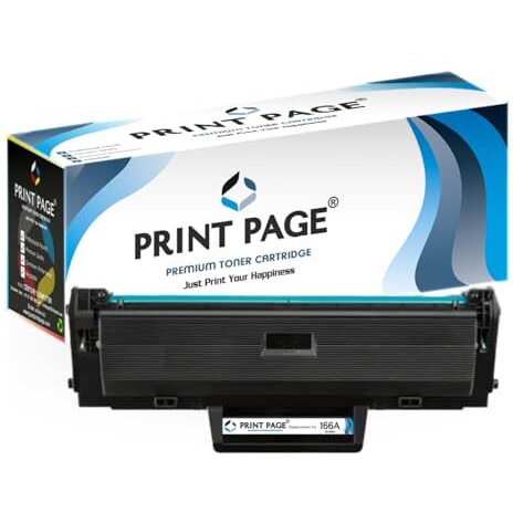 Print Page 166A Toner Cartridge Compatible For W1660A For Lj Printers 1008A, 1008W, 1188A, 1188W, 1188Fnw, 1136 (1 Pcs)