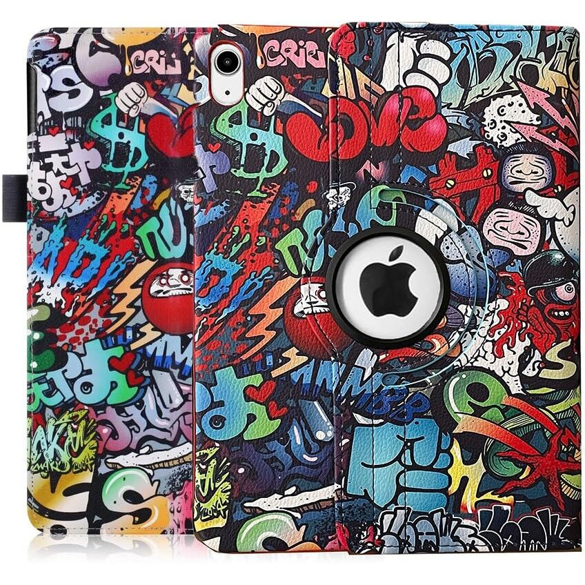 Proelite Cover For Apple Ipad (A16) 11Th/10Th Gen (2025/2022) Case Cover, 360 Rotatable Smart Flip Case Cover For Apple Ipad 11Th/10Th Generation 2025/2022 With Stylus Pen, Hippy