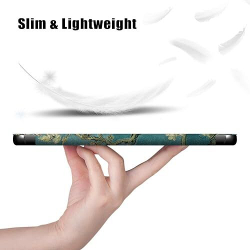 Proelite Cover For Lenovo Tab P12 12.7 Inch Cover Case, Sleek Smart Flip Case Cover For Lenovo Tab P12 12.7 Inch, Flowers